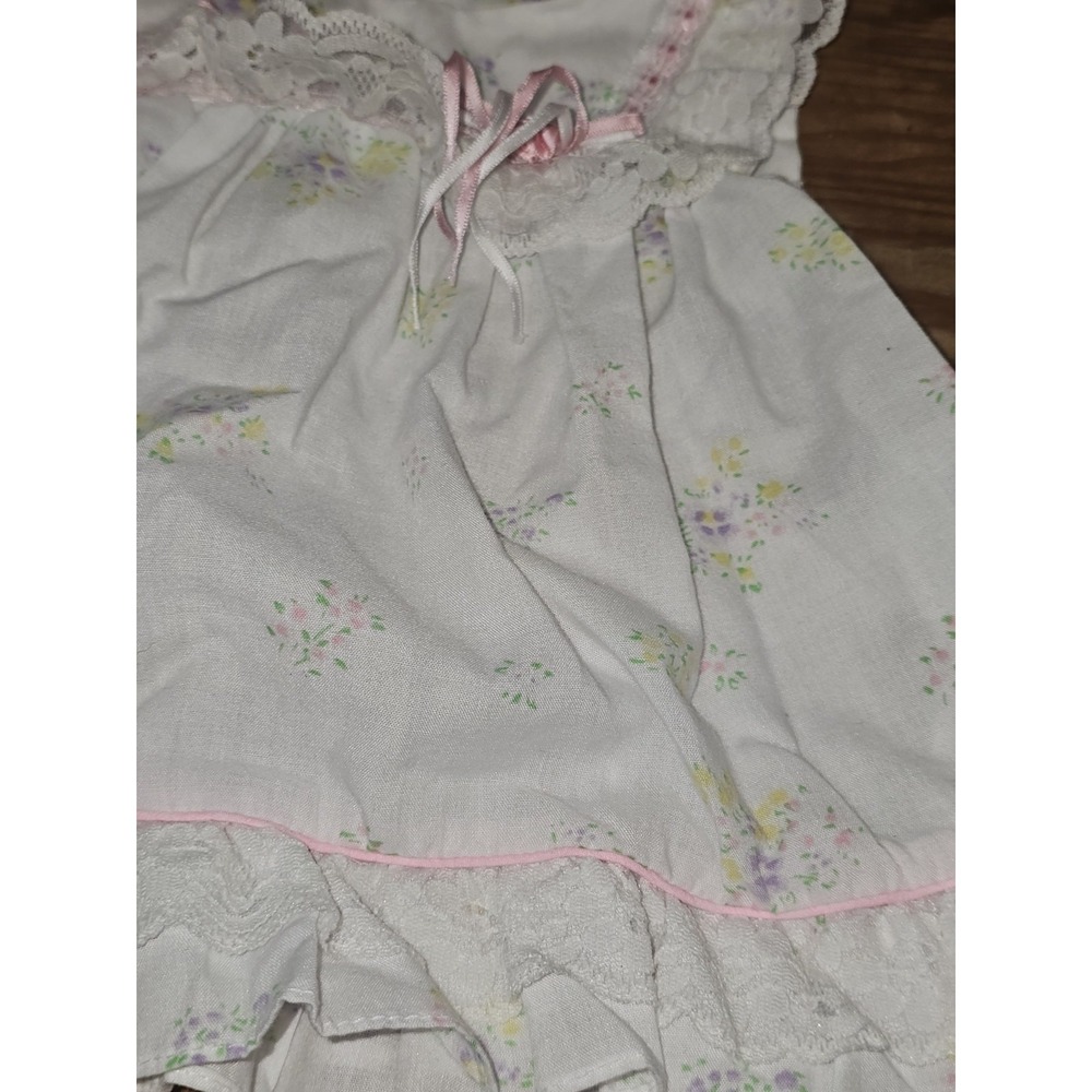 Vintage Baby Girl Dress 3-6 Months Paper Tag Beautiful - Picture 3 of 7